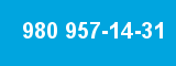 980 957-14-31
